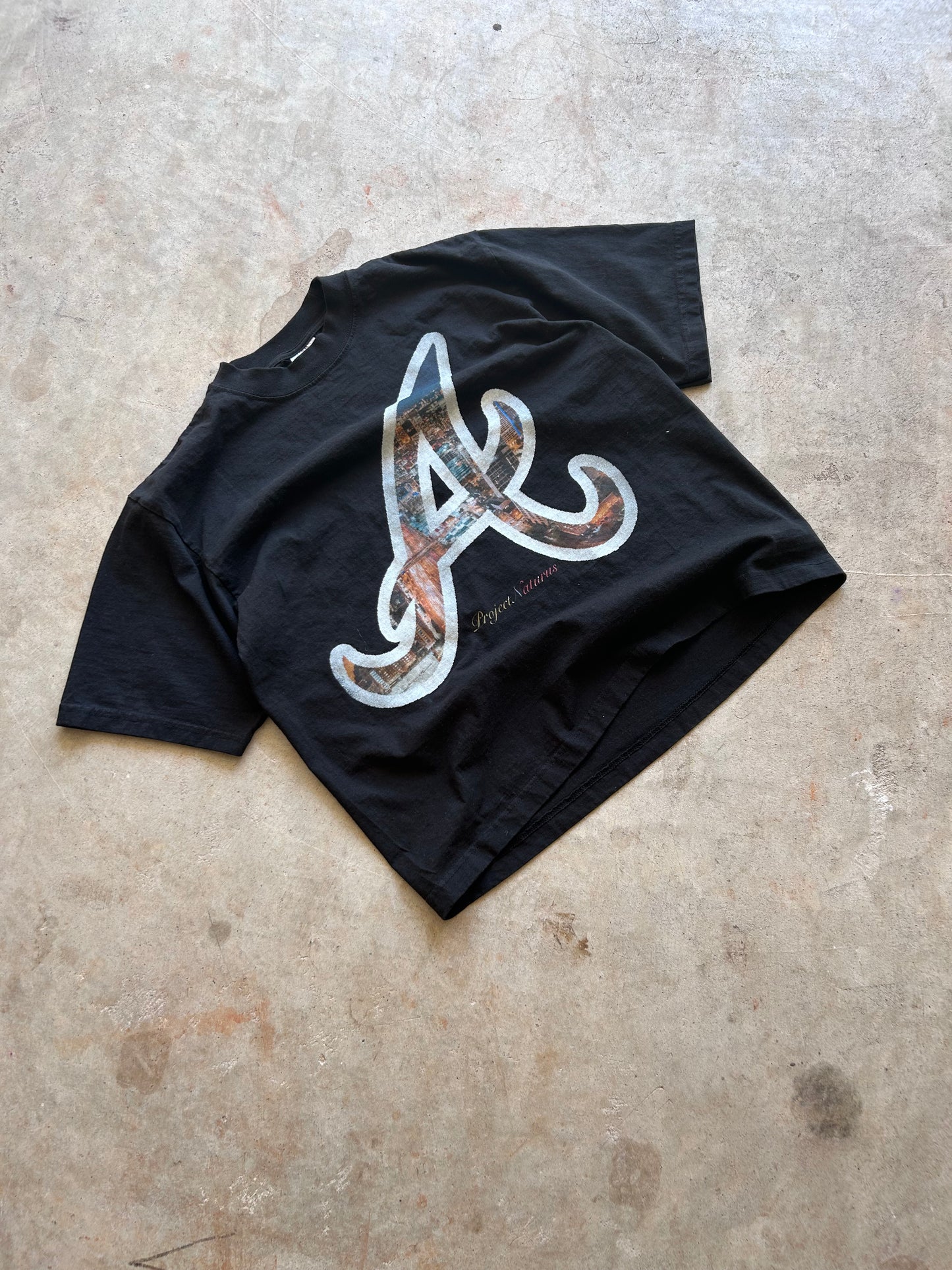 BLACK ATL TEE